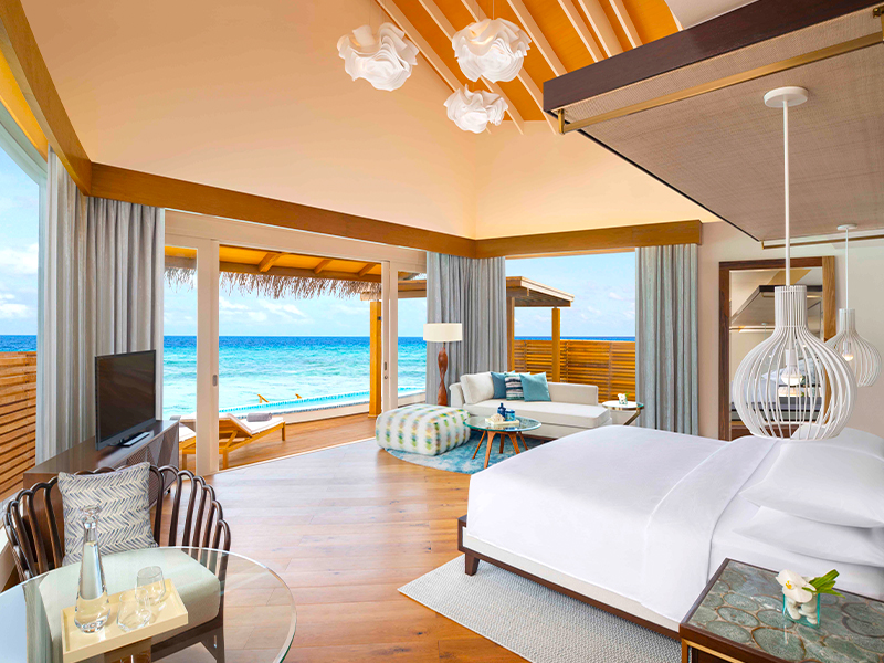 J W Marriot_Overwater Pool Villa Sunrise - Bedroom_800x600px